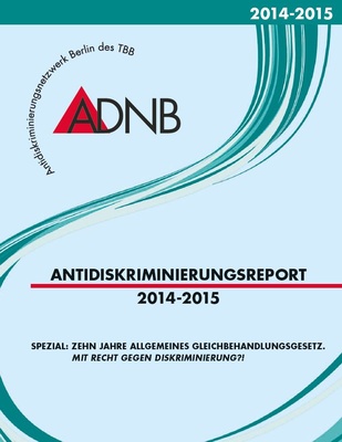 Flyer Antidiskriminierungsreport des ADNB