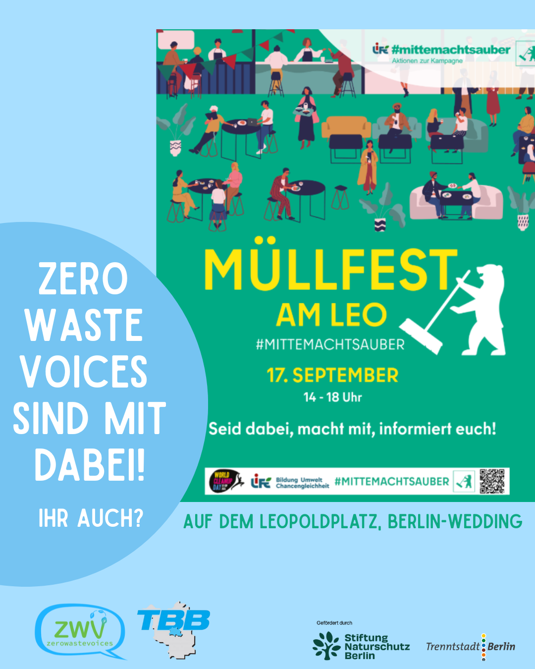 Müllfest am Leo